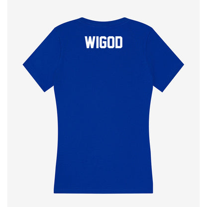 Boise State - NCAA Men's Track & Field : Trent Wigod - Women's V-Neck T-Shirt-1