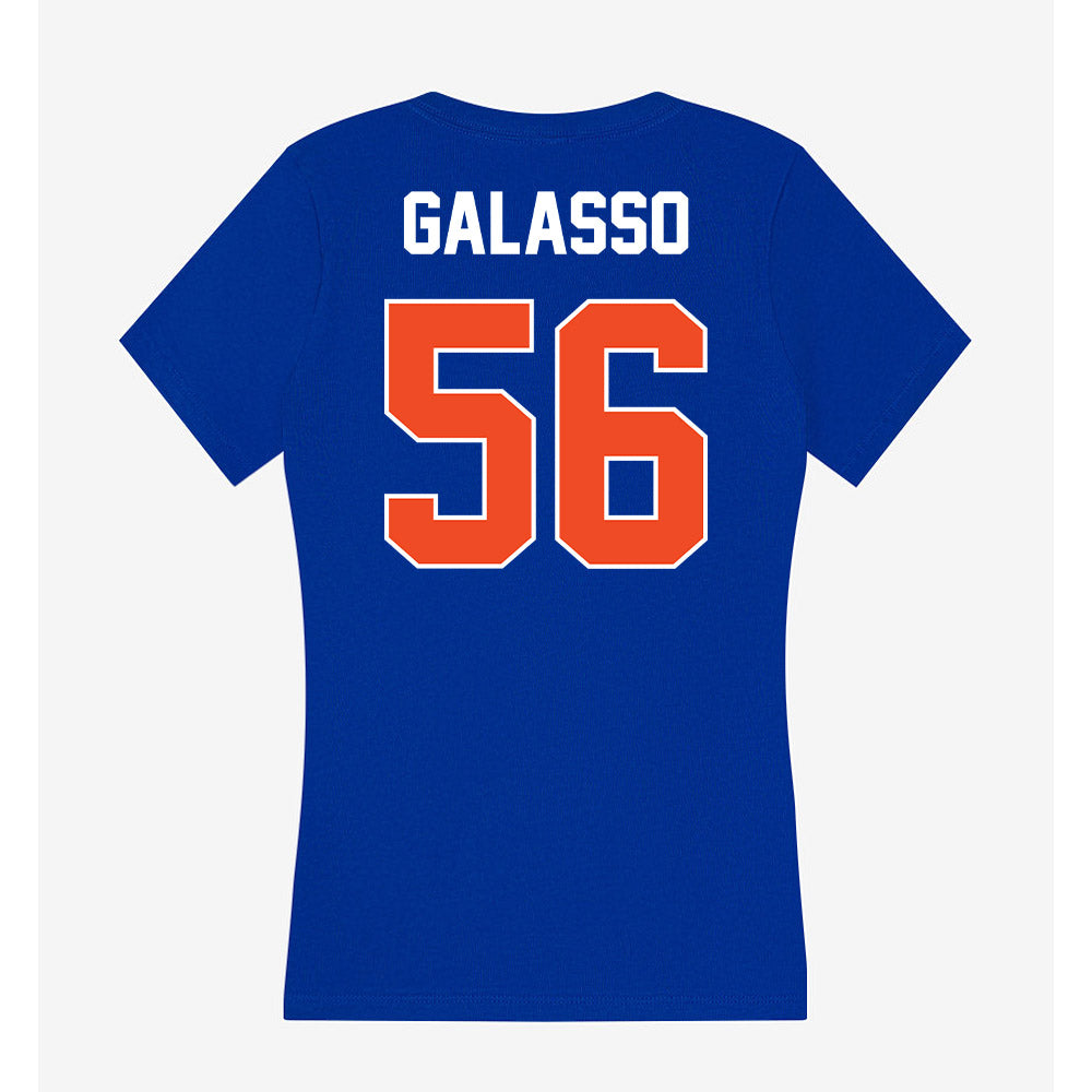 Boise State - NCAA Softball : Kaitlyn Galasso - Women's V-Neck T-Shirt-1