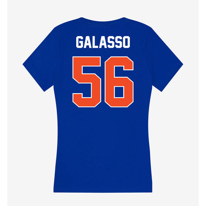 Boise State - NCAA Softball : Kaitlyn Galasso - Women's V-Neck T-Shirt-1