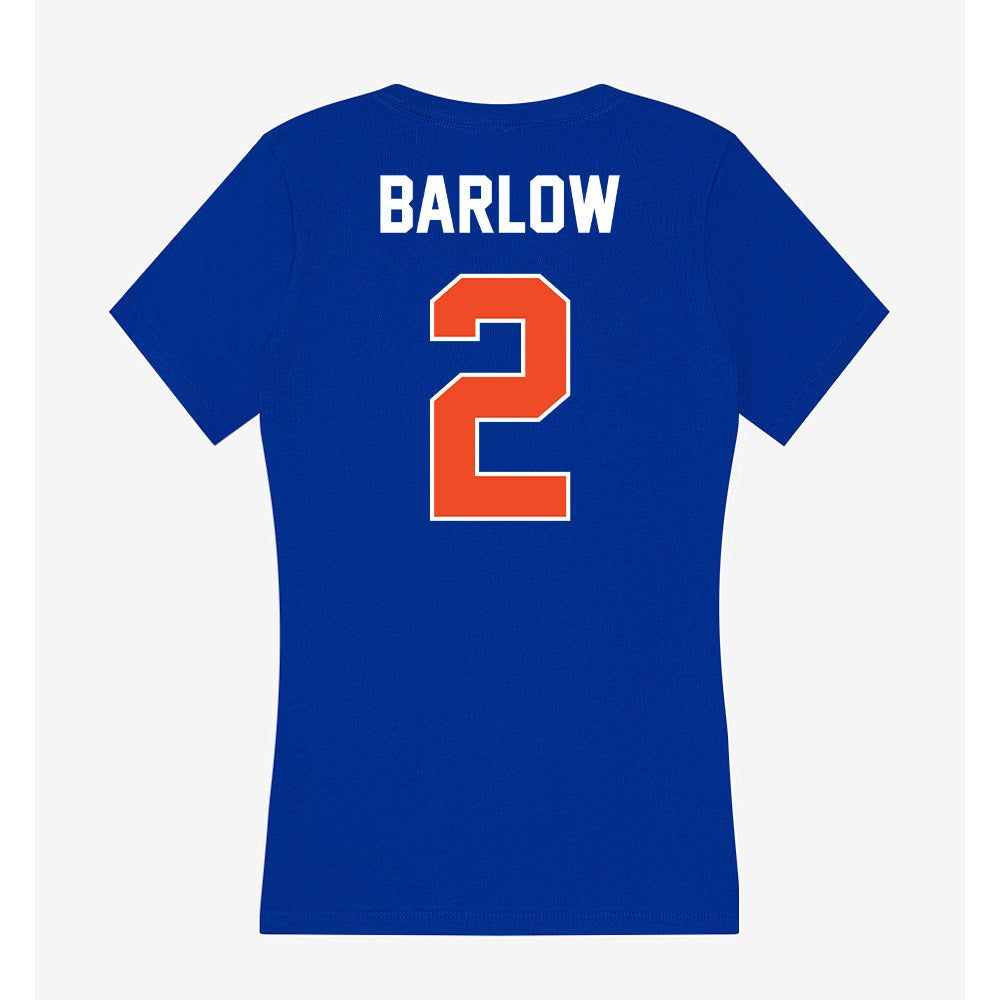 Boise State - NCAA Women's Volleyball : Melia Barlow - Women's V-Neck T-Shirt-1