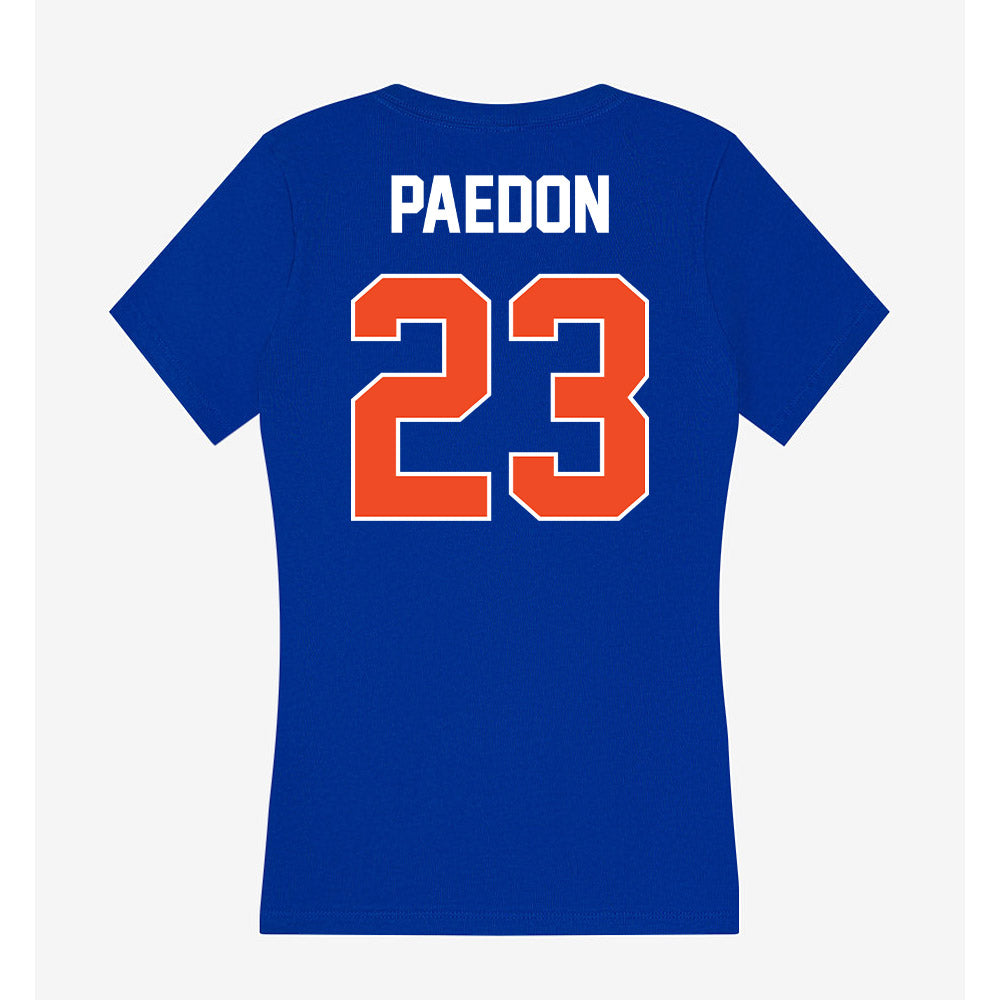 Boise State - NCAA Women's Volleyball : Giselle Paedon - Women's V-Neck T-Shirt-1