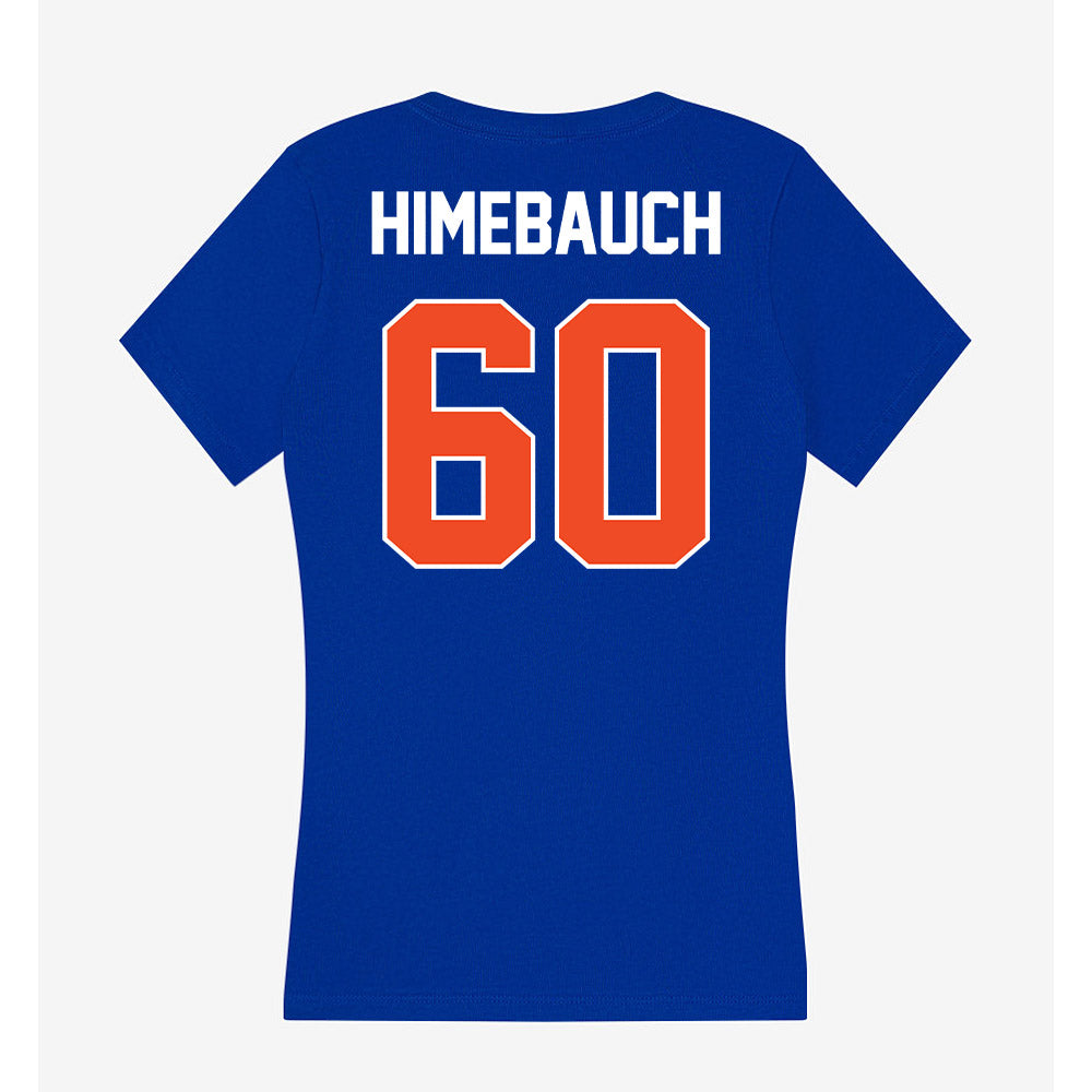 Boise State - NCAA Football : Tyler Himebauch - Women's V-Neck T-Shirt-1