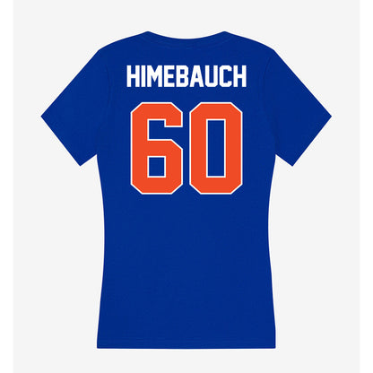 Boise State - NCAA Football : Tyler Himebauch - Women's V-Neck T-Shirt-1