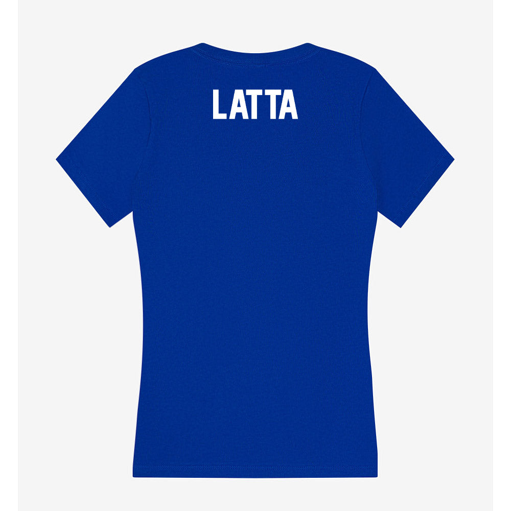 Boise State - NCAA Women's Basketball : Carlie Latta - Women's V-Neck T-Shirt-1