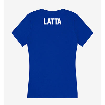 Boise State - NCAA Women's Basketball : Carlie Latta - Women's V-Neck T-Shirt-1