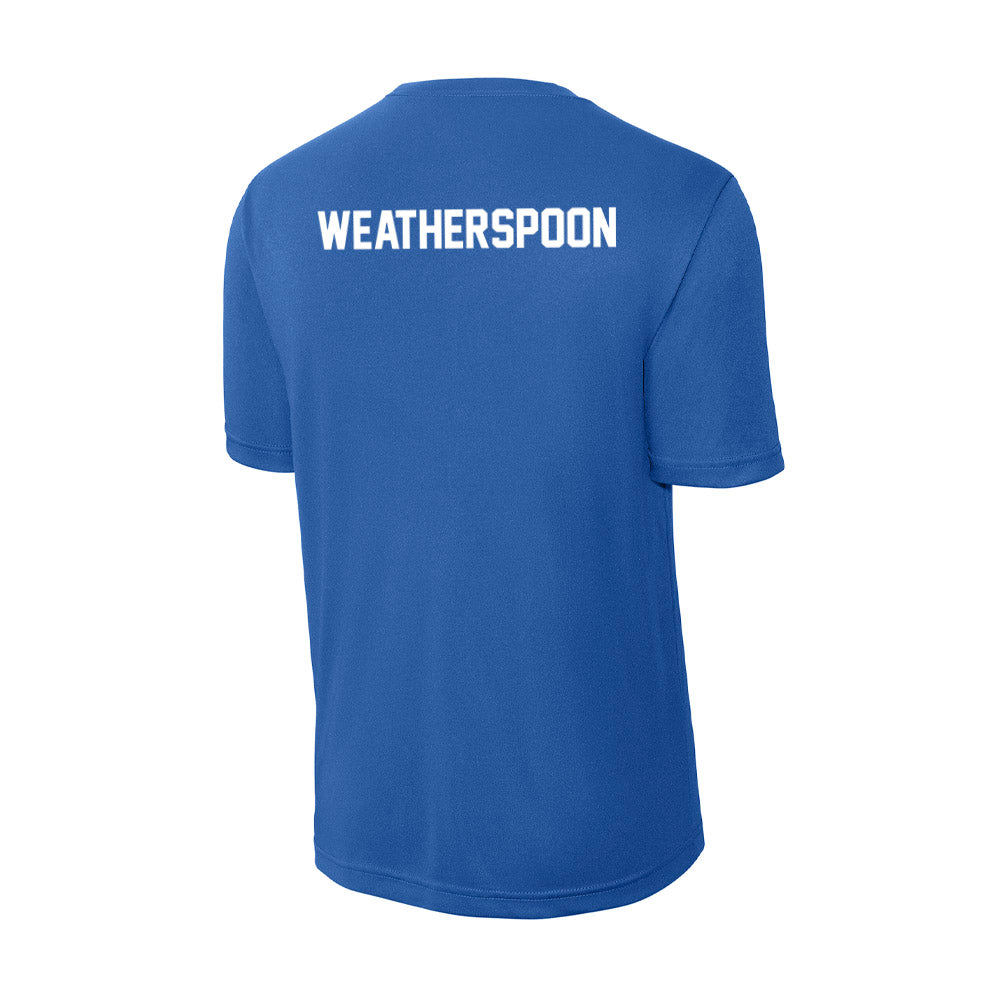 Boise State - NCAA Men's Track & Field : Raekwon Weatherspoon - Activewear T-Shirt-1