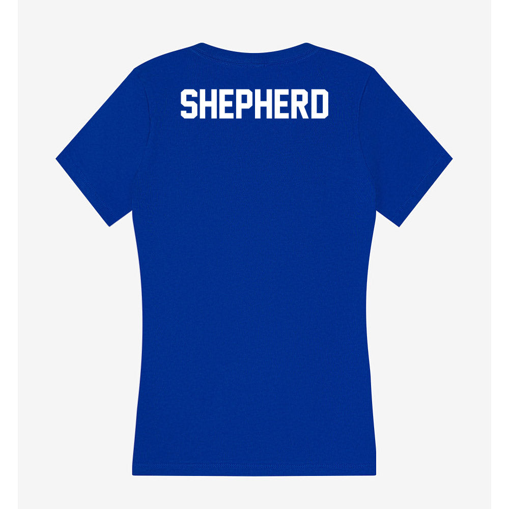 Boise State - NCAA Men's Golf : Ryan Shepherd - Women's V-Neck T-Shirt-1