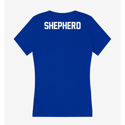 Boise State - NCAA Men's Golf : Ryan Shepherd - Women's V-Neck T-Shirt-1