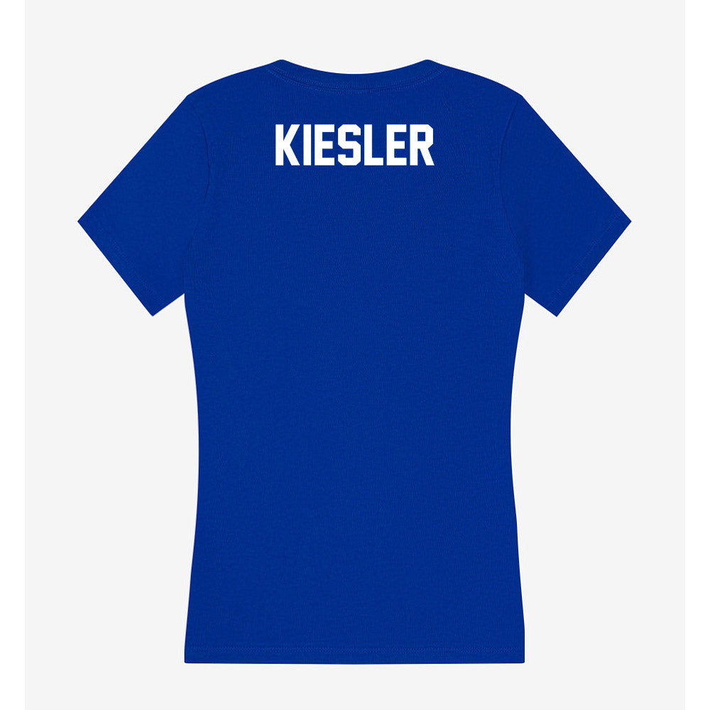 Boise State - NCAA Women's Track & Field : Julia Kiesler - Women's V-Neck T-Shirt-1