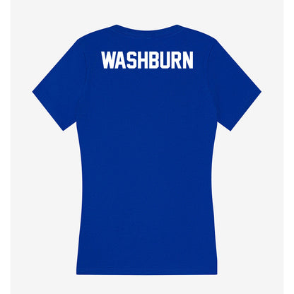 Boise State - NCAA Women's Track & Field : Natalie Washburn - Women's V-Neck T-Shirt-1