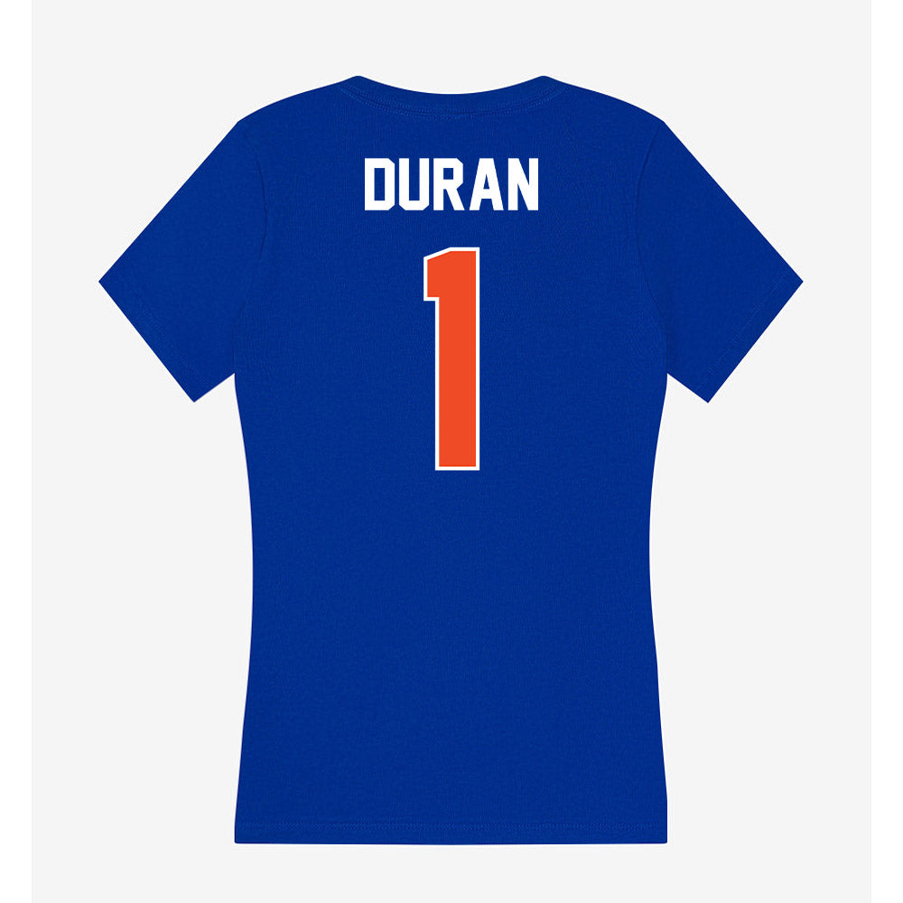 Boise State - NCAA Softball : Charley Duran - Women's V-Neck T-Shirt-1