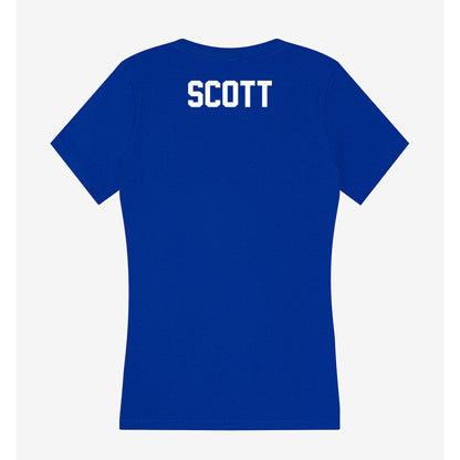 Boise State - NCAA Football : Bradan Scott - Women's V-Neck T-Shirt-1
