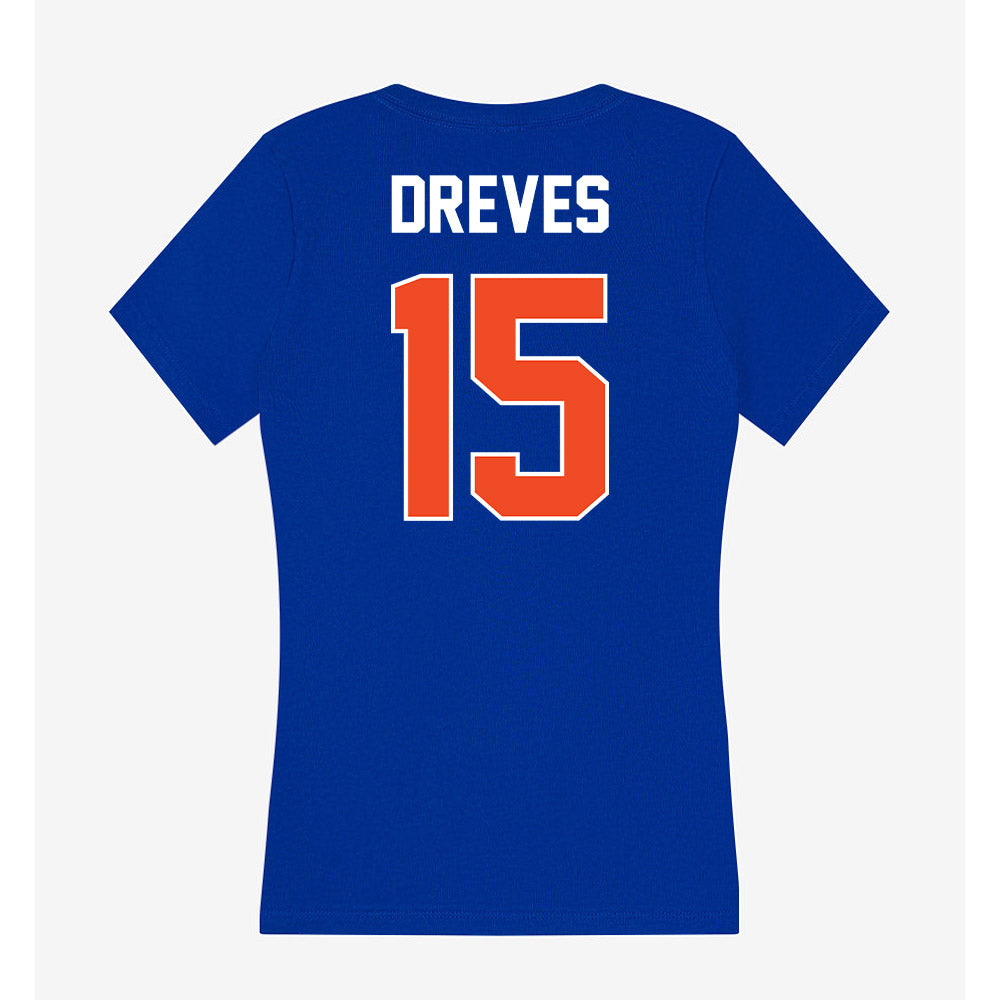 Boise State - NCAA Women's Volleyball : Sydney Dreves - Women's V-Neck T-Shirt-1