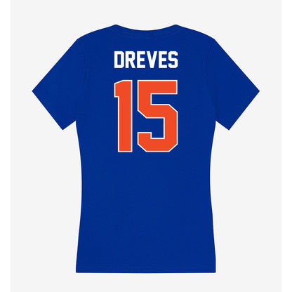 Boise State - NCAA Women's Volleyball : Sydney Dreves - Women's V-Neck T-Shirt-1