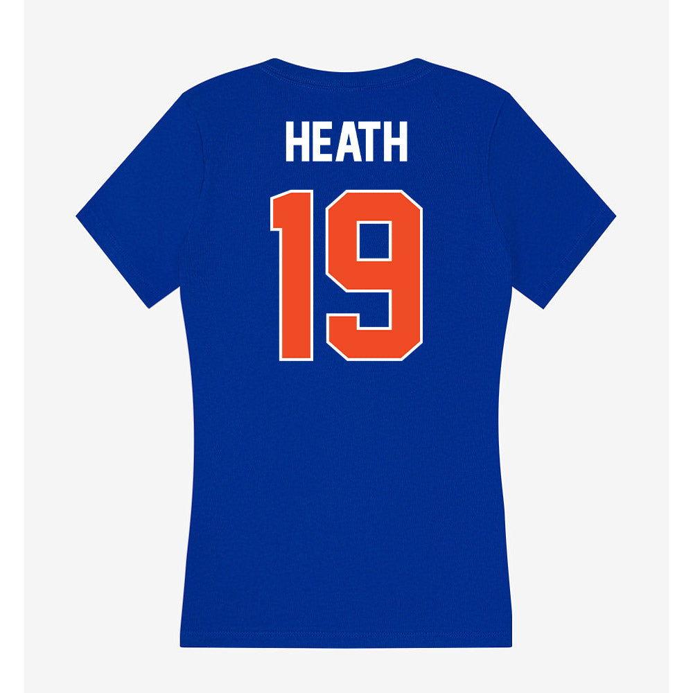 Boise State - NCAA Women's Volleyball : Hallee Heath - Women's V-Neck T-Shirt-1