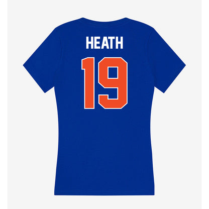 Boise State - NCAA Women's Volleyball : Hallee Heath - Women's V-Neck T-Shirt-1