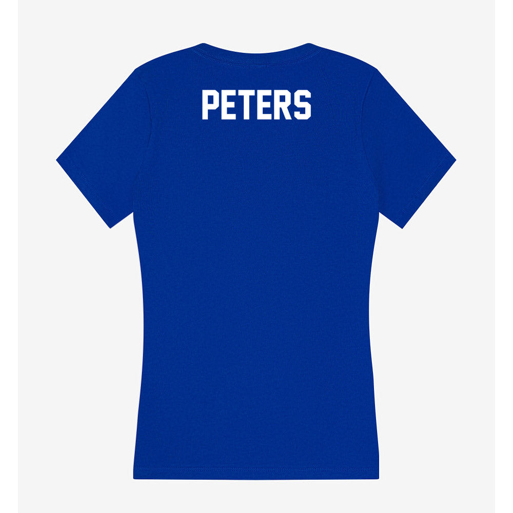 Boise State - NCAA Softball : Saige Peters - Women's V-Neck T-Shirt-1