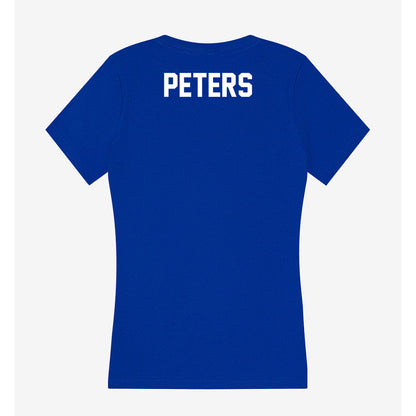 Boise State - NCAA Softball : Saige Peters - Women's V-Neck T-Shirt-1