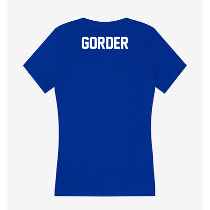 Boise State - NCAA Men's Golf : Chase Gorder - Women's V-Neck T-Shirt-1
