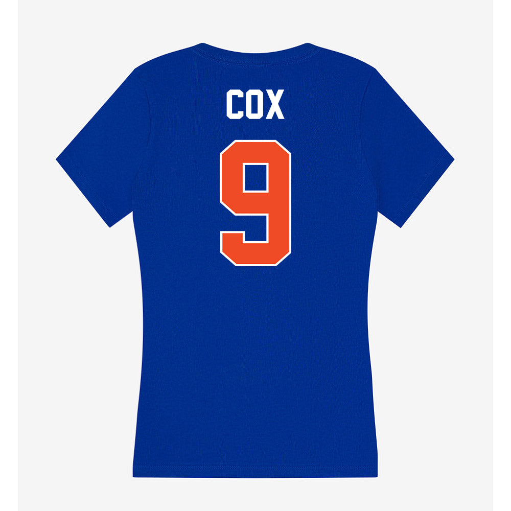 Boise State - NCAA Women's Volleyball : Athena Cox - Women's V-Neck T-Shirt-1
