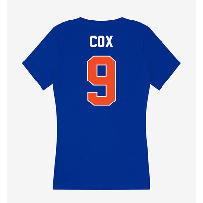 Boise State - NCAA Women's Volleyball : Athena Cox - Women's V-Neck T-Shirt-1