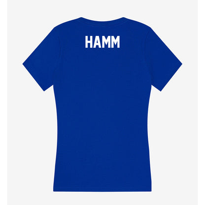 Boise State - NCAA Women's Track & Field : Emmeline Hamm - Women's V-Neck T-Shirt-1