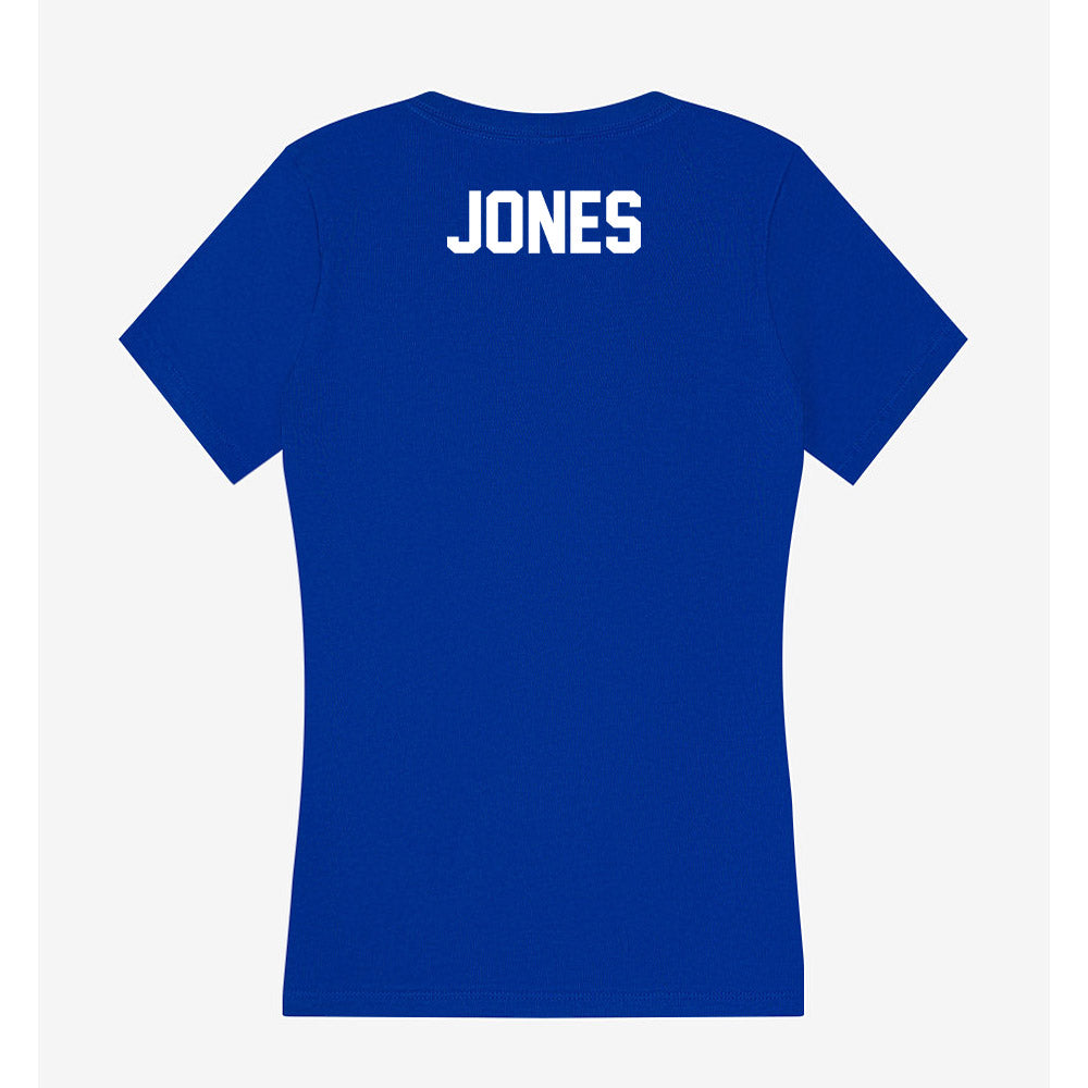 Boise State - NCAA Men's Golf : Seth Jones - Women's V-Neck T-Shirt-1