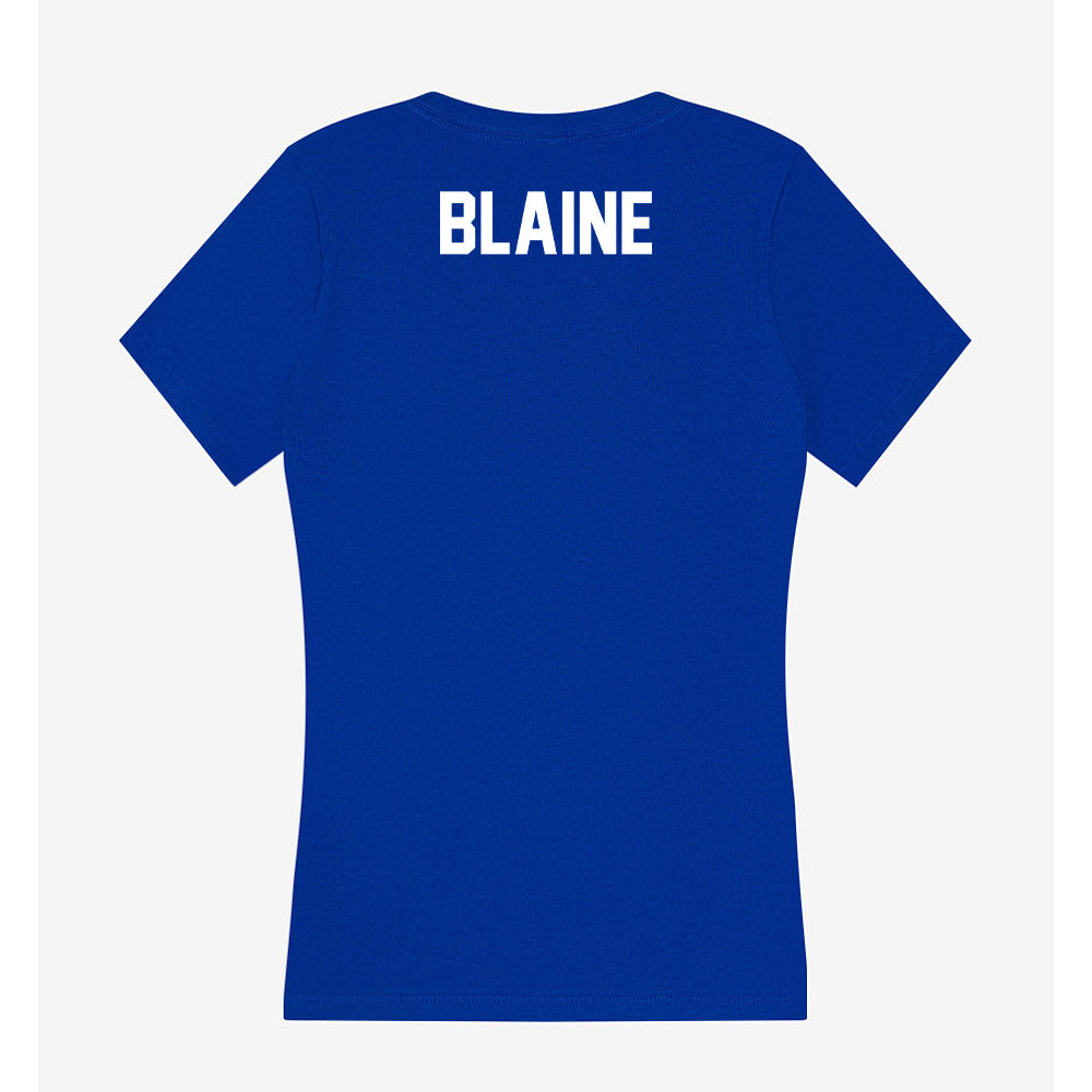 Boise State - NCAA Women's Track & Field : Haley Blaine - Women's V-Neck T-Shirt-1