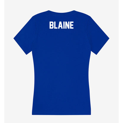 Boise State - NCAA Women's Track & Field : Haley Blaine - Women's V-Neck T-Shirt-1