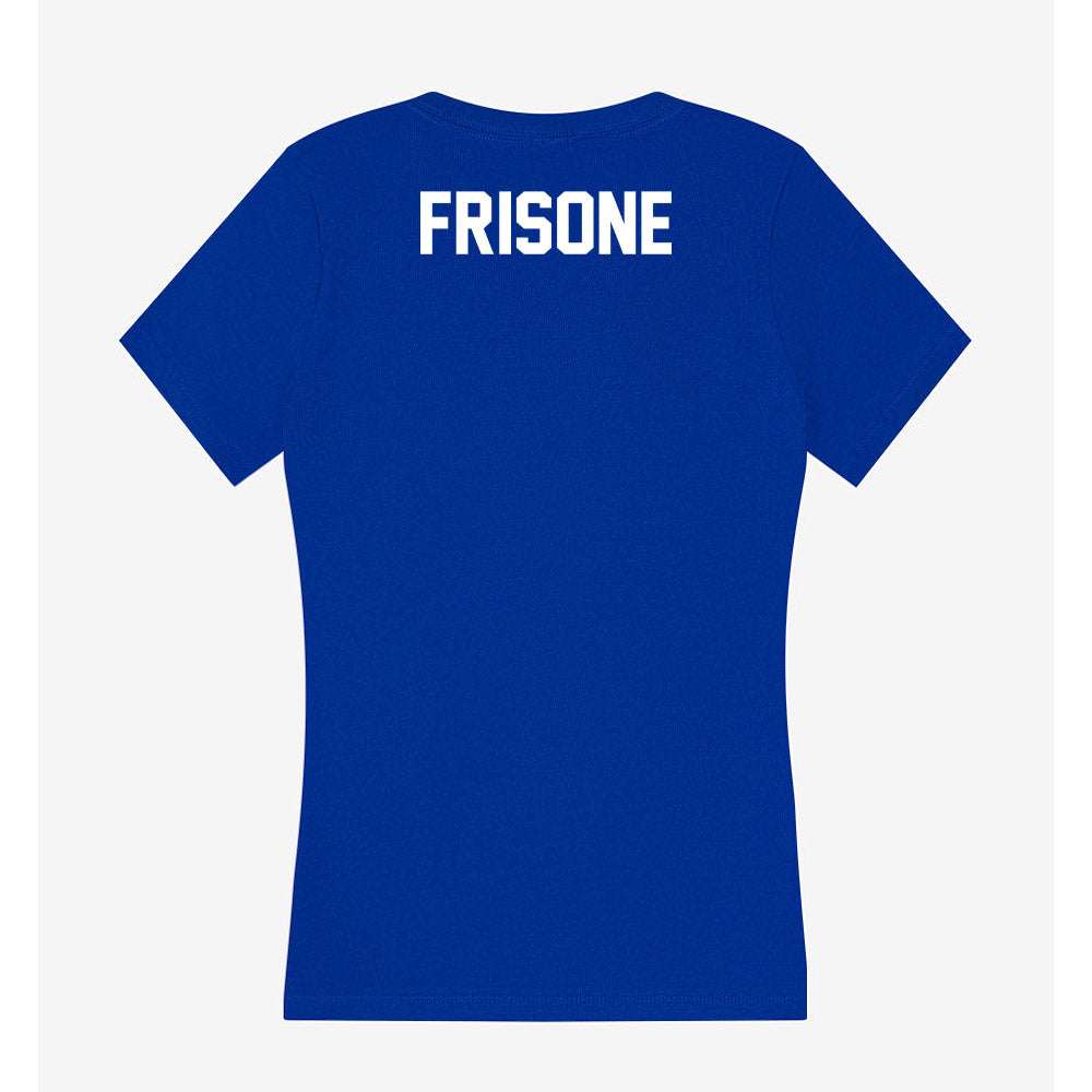 Boise State - NCAA Women's Track & Field : Isabella Frisone - Women's V-Neck T-Shirt-1