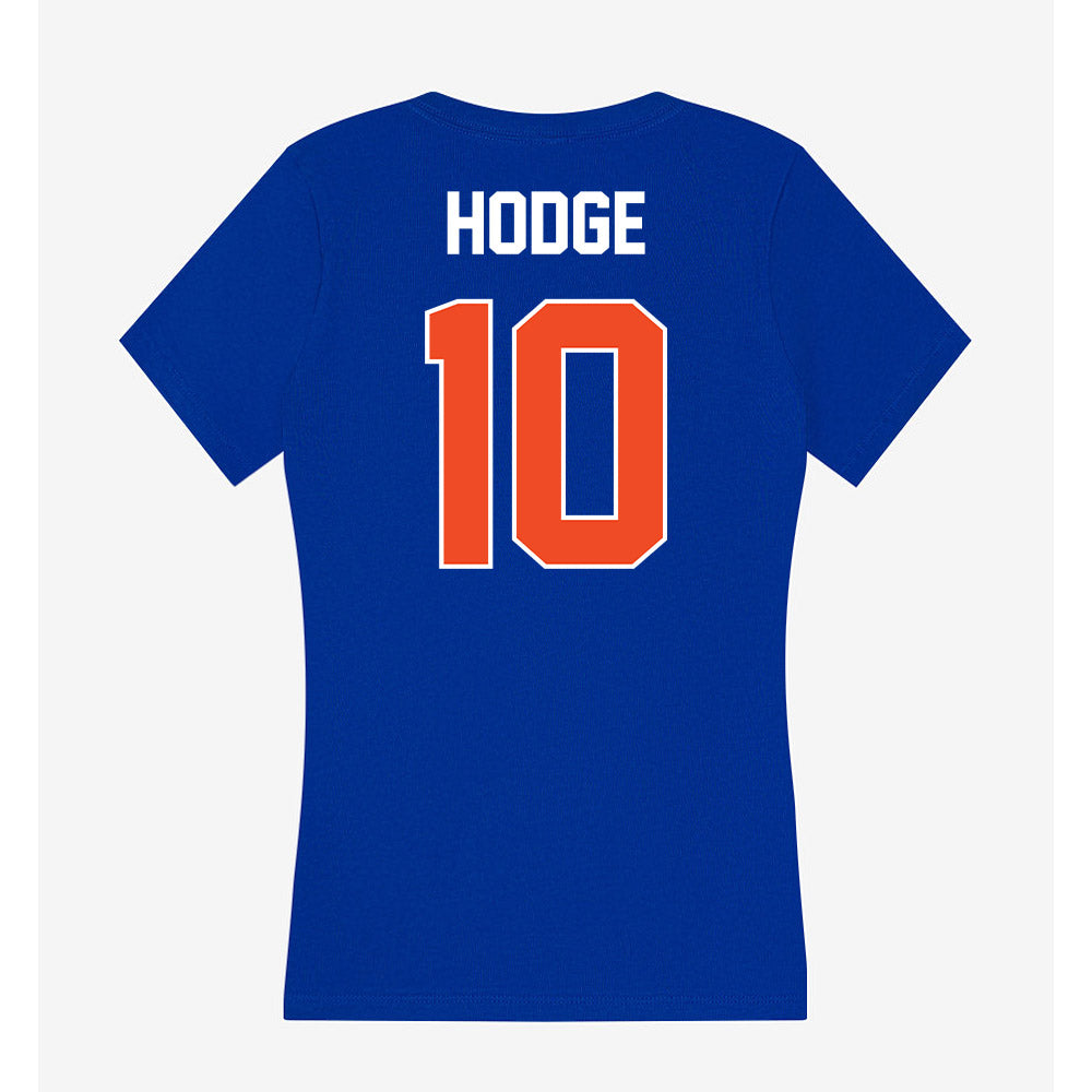 Boise State - NCAA Softball : Molly Hodge - Women's V-Neck T-Shirt-1