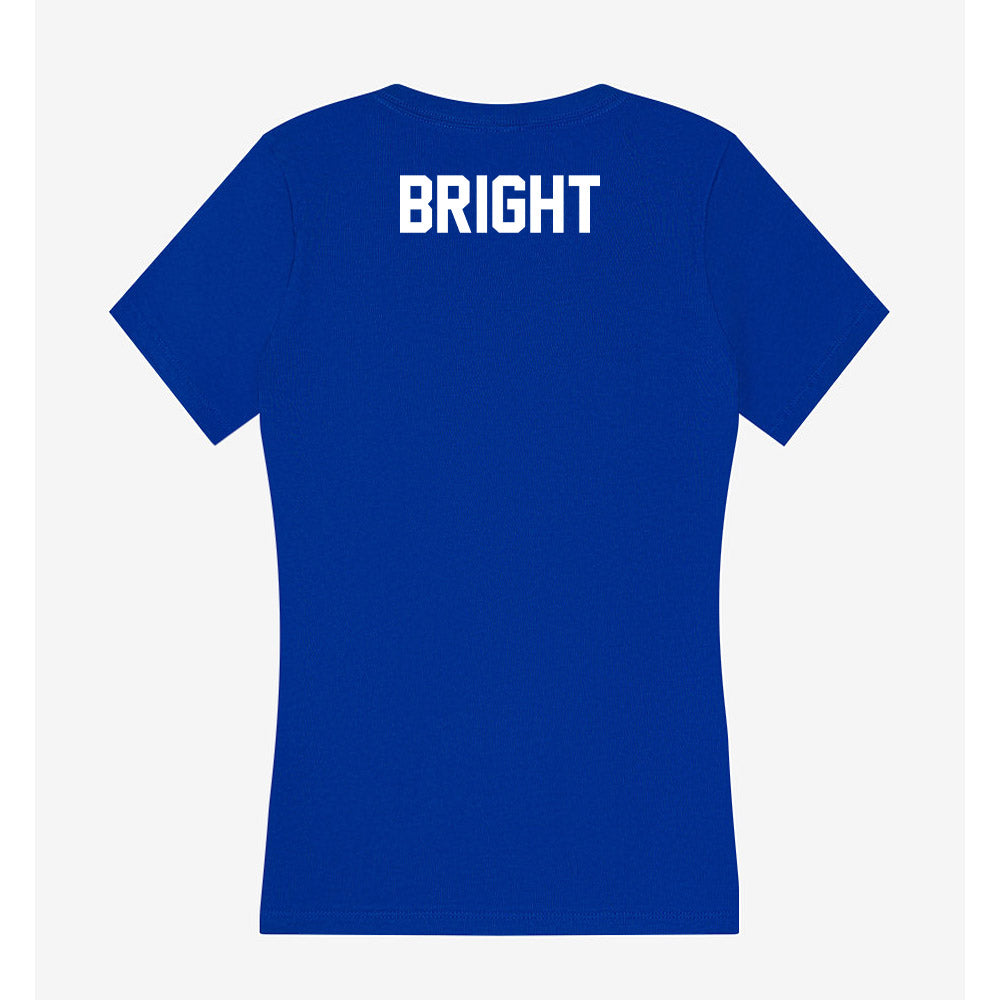 Boise State - NCAA Women's Track & Field : Brooklynn Bright - Women's V-Neck T-Shirt-1