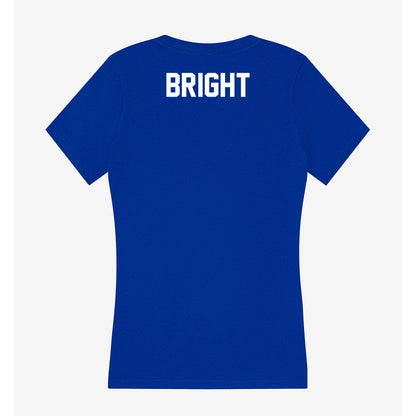 Boise State - NCAA Women's Track & Field : Brooklynn Bright - Women's V-Neck T-Shirt-1