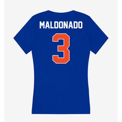 Boise State - NCAA Women's Basketball : Morgan Maldonado - Women's V-Neck T-Shirt-1