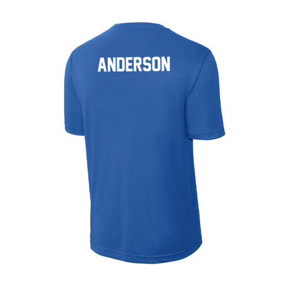 Boise State - NCAA Men's Golf : Justin Anderson - Activewear T-Shirt-1