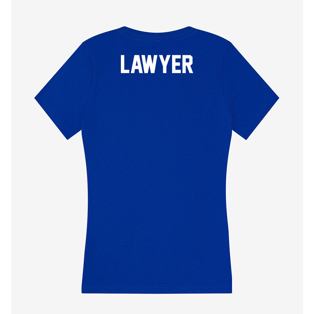 Boise State - NCAA Men's Track & Field : Chase Lawyer - Women's V-Neck T-Shirt-1