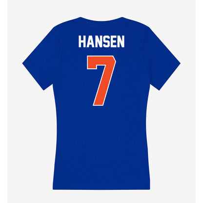 Boise State - NCAA Women's Volleyball : Amelia Hansen - Women's V-Neck T-Shirt-1