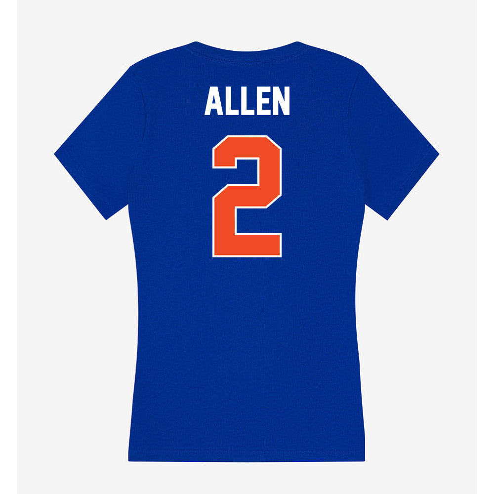 Boise State - NCAA Beach Volleyball : Avery Allen - Women's V-Neck T-Shirt-1