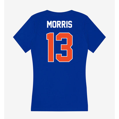 Boise State - NCAA Football : Darren Morris - Women's V-Neck T-Shirt-1