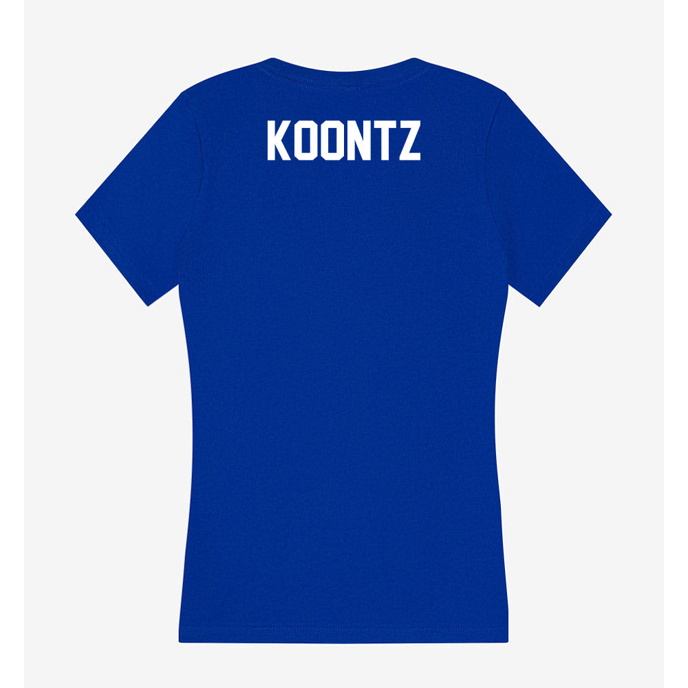 Boise State - NCAA Women's Golf : Alice Koontz - Women's V-Neck T-Shirt-1