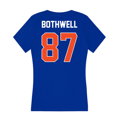 Boise State - NCAA Football : Mitch Bothwell - Women's V-Neck T-Shirt-1