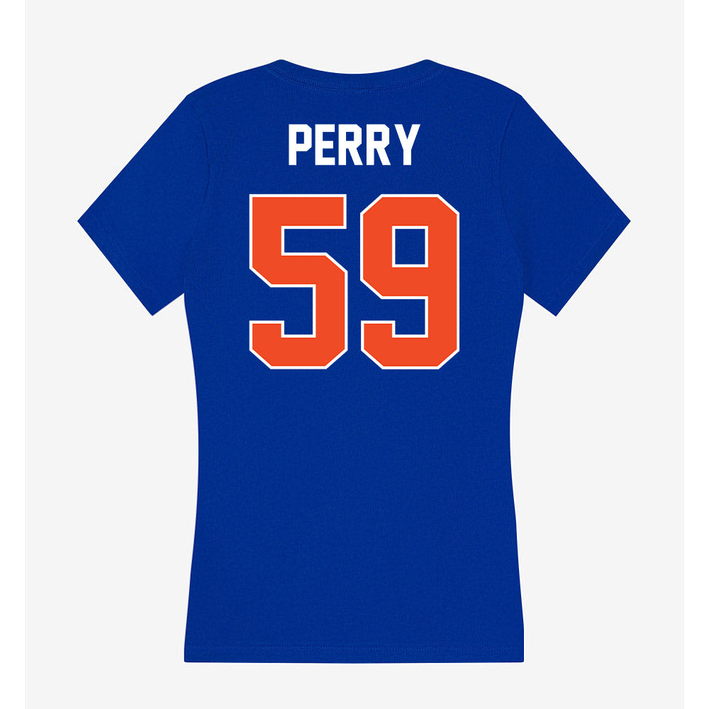 Boise State - NCAA Football : Jameson Perry - Women's V-Neck T-Shirt-1