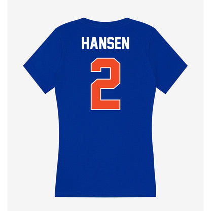 Boise State - NCAA Women's Volleyball : Amelia Hansen - Women's V-Neck T-Shirt-1