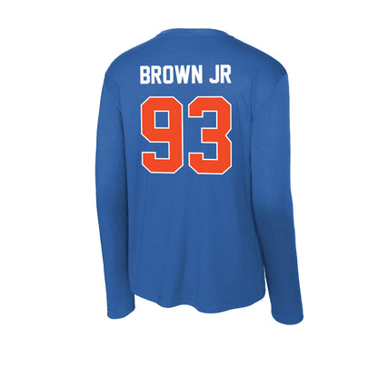 Boise State - NCAA Football : Demanuel Brown Jr - Activewear Long Sleeve T-Shirt