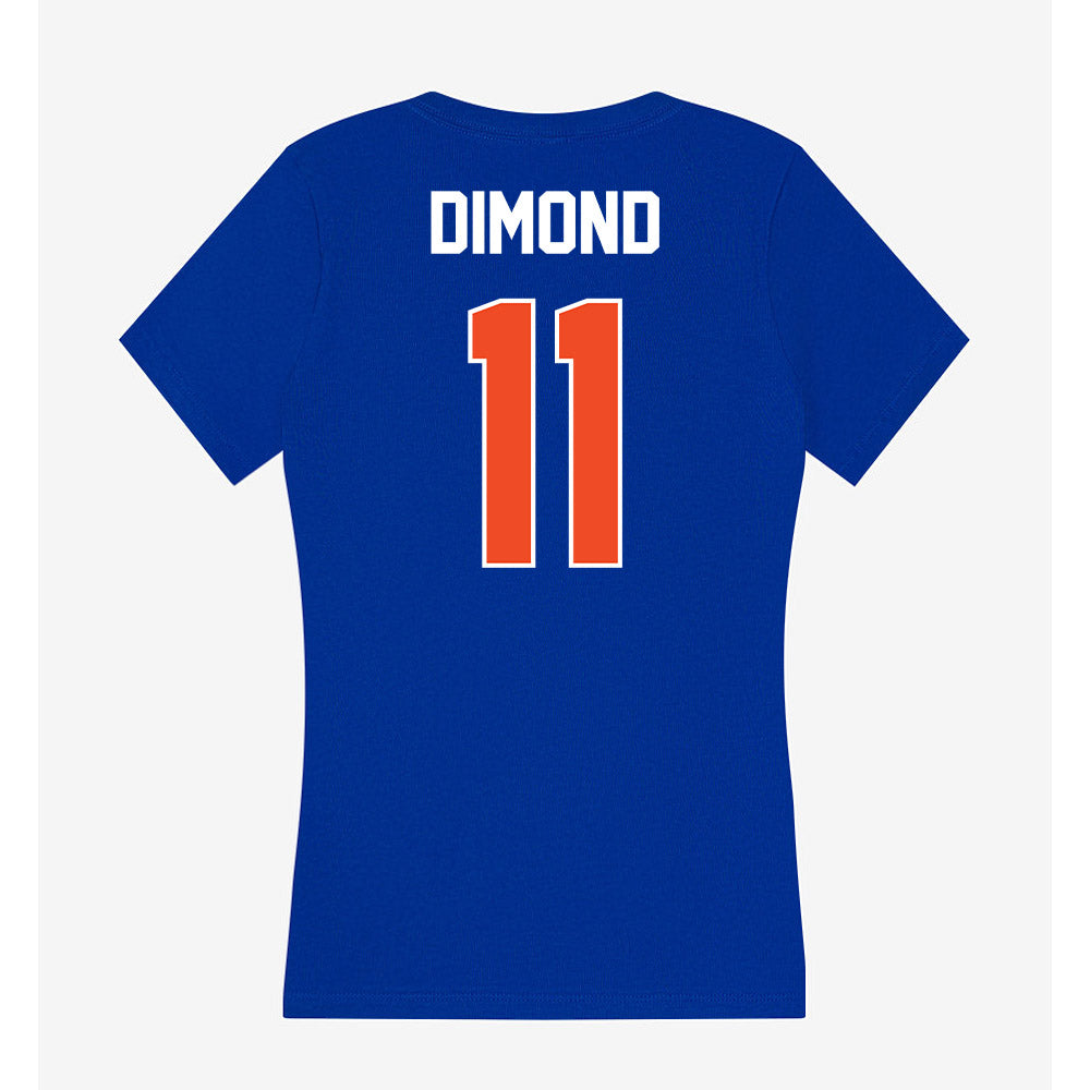 Boise State - NCAA Beach Volleyball : Makayla Dimond - Women's V-Neck T-Shirt-1