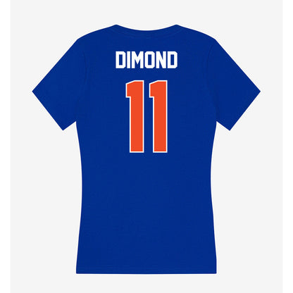 Boise State - NCAA Beach Volleyball : Makayla Dimond - Women's V-Neck T-Shirt-1