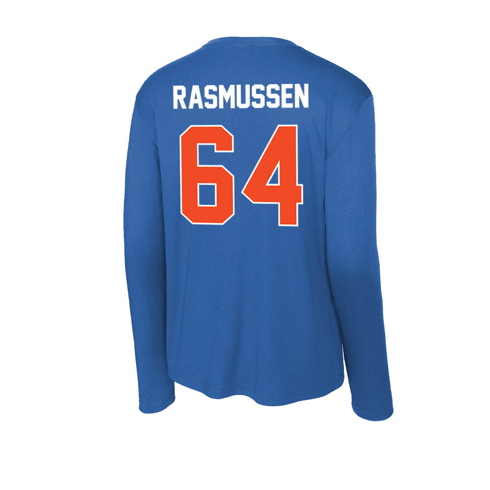 Boise State - NCAA Football : Carson Rasmussen - Activewear Long Sleeve T-Shirt-1