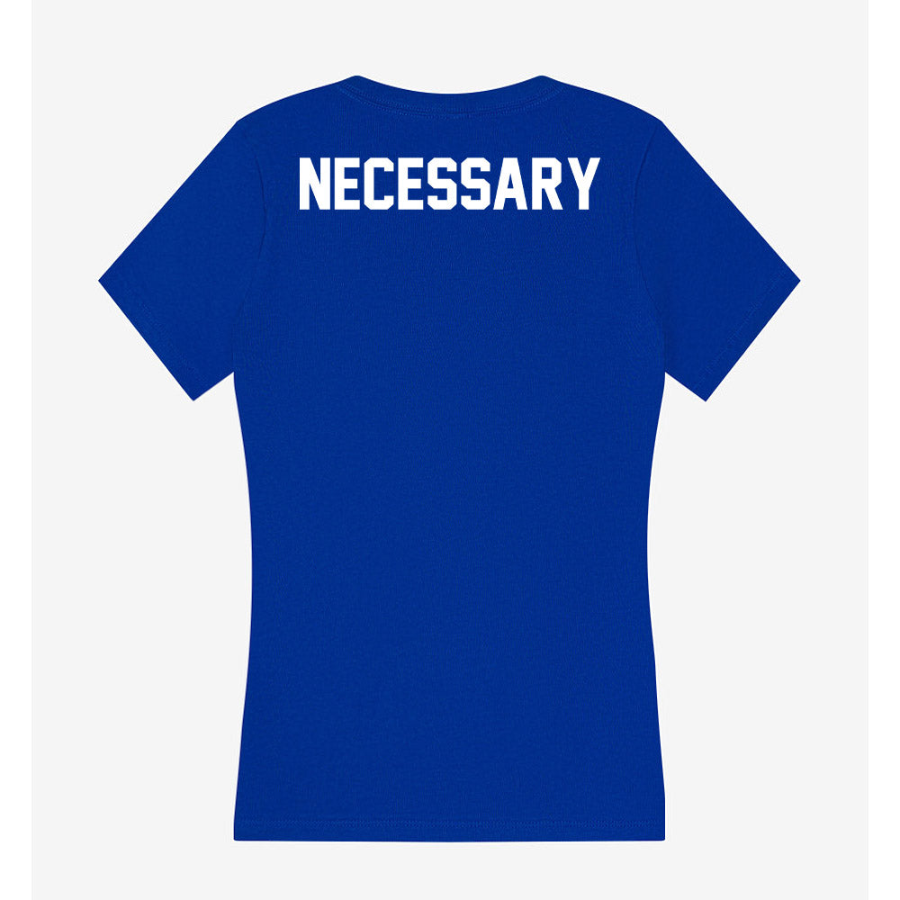 Boise State - NCAA Women's Gymnastics : Lorelei Necessary - Women's V-Neck T-Shirt-1