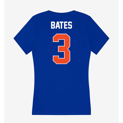 Boise State - NCAA Football : Cameron Bates - Women's V-Neck T-Shirt-1