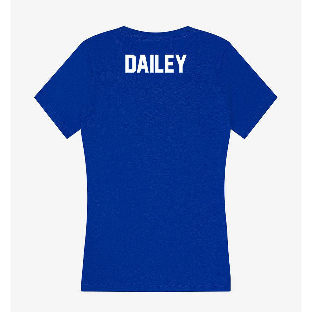 Boise State - NCAA Men's Track & Field : John Dailey - Women's V-Neck T-Shirt-1